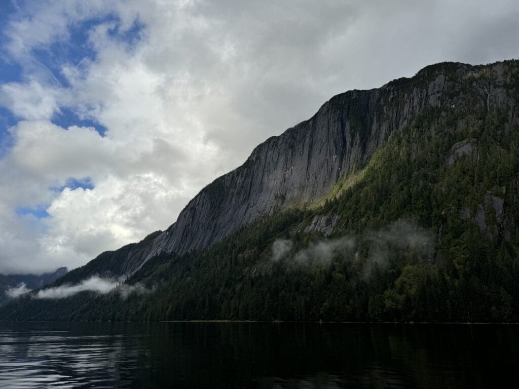Misty Fjords National Monument Wide view of Punchbowl Cove in Misty Fjords National Monument